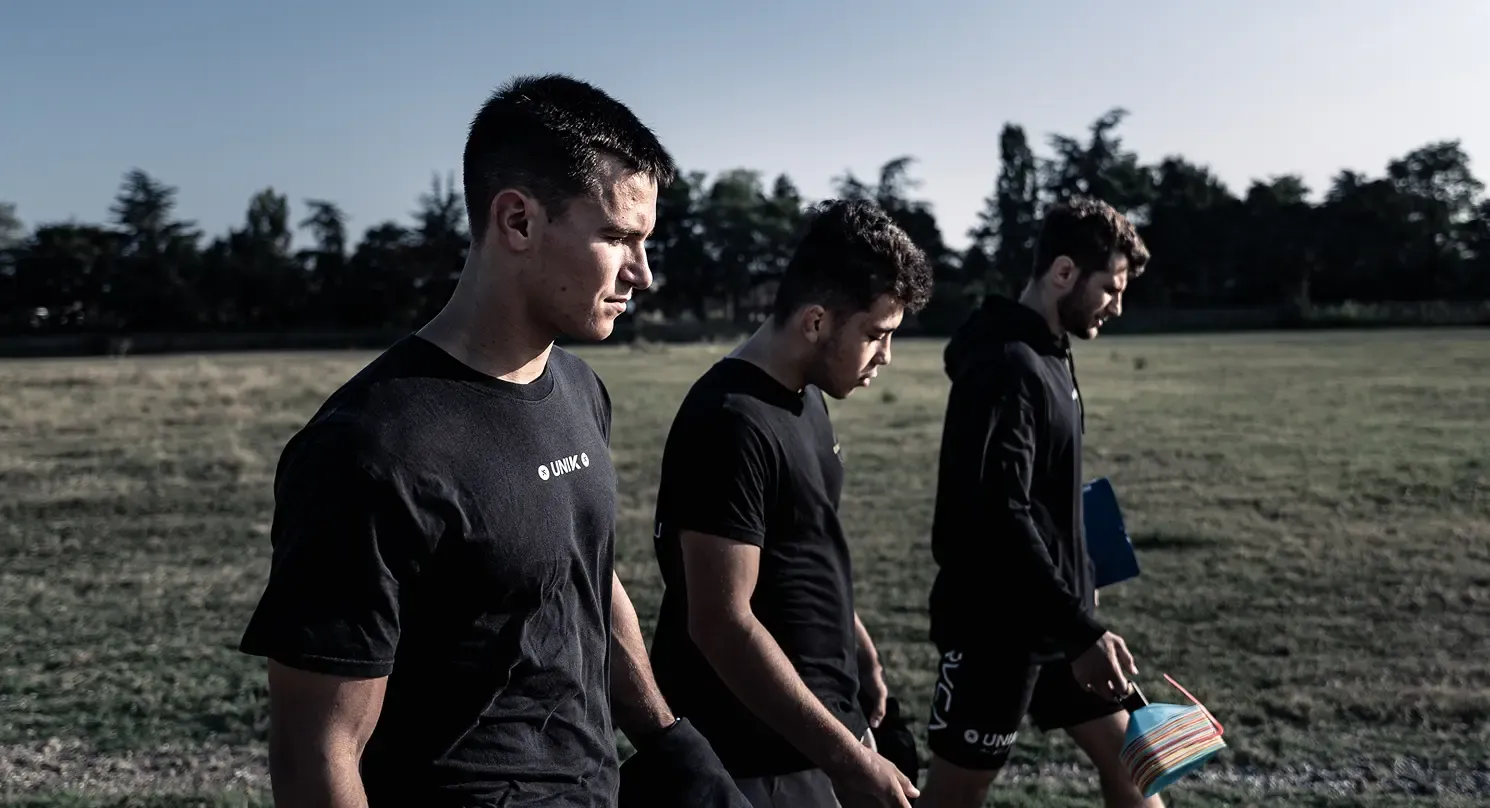 Les coachs UNIK à l’entraînement en extérieur